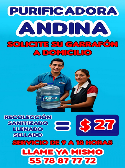 AGUA PURIFICADA